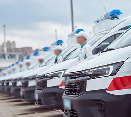 乌兰浩特市服务车队展示